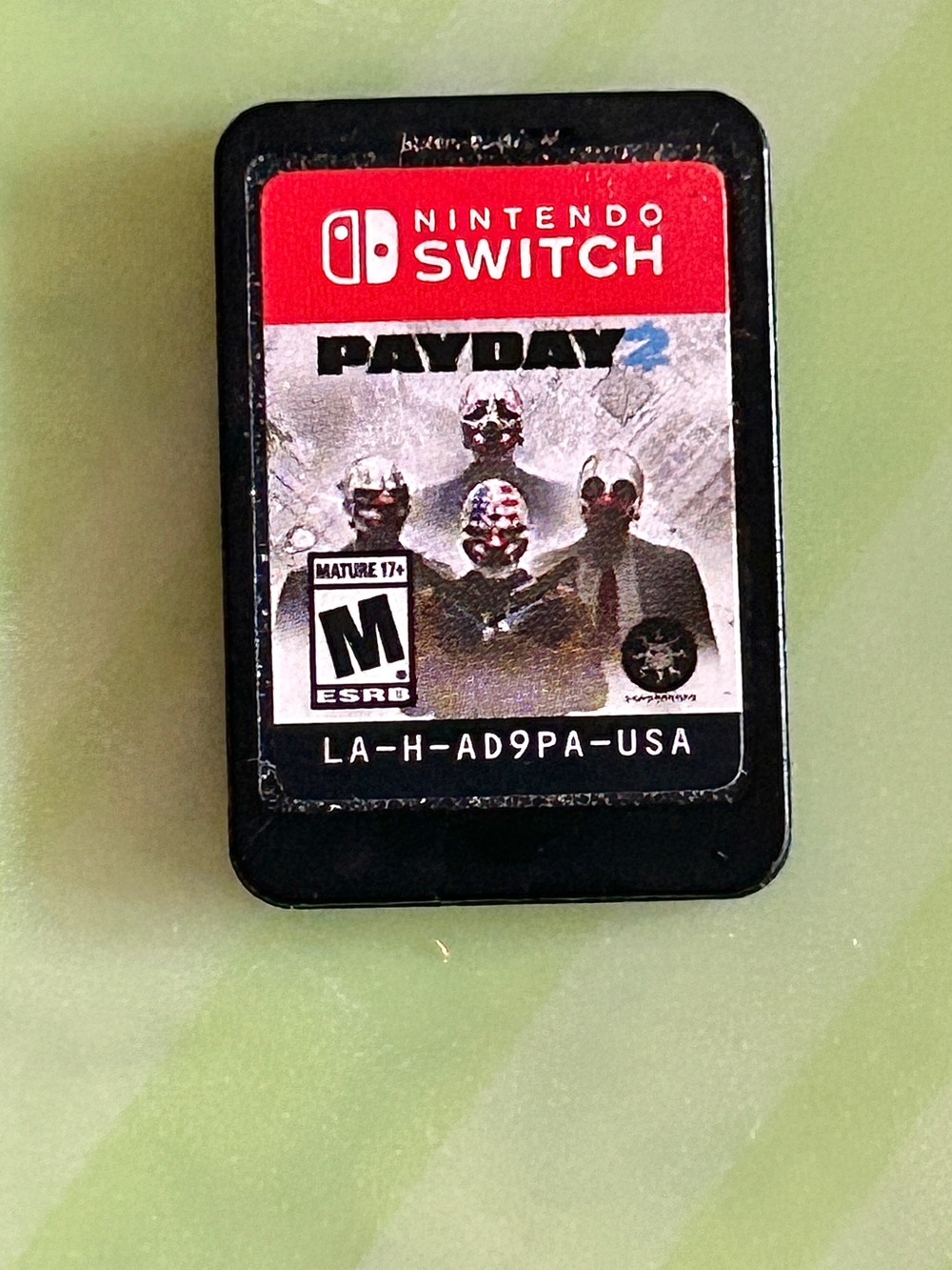 PAYDAY 2 Cartridge for Nintendo Switch